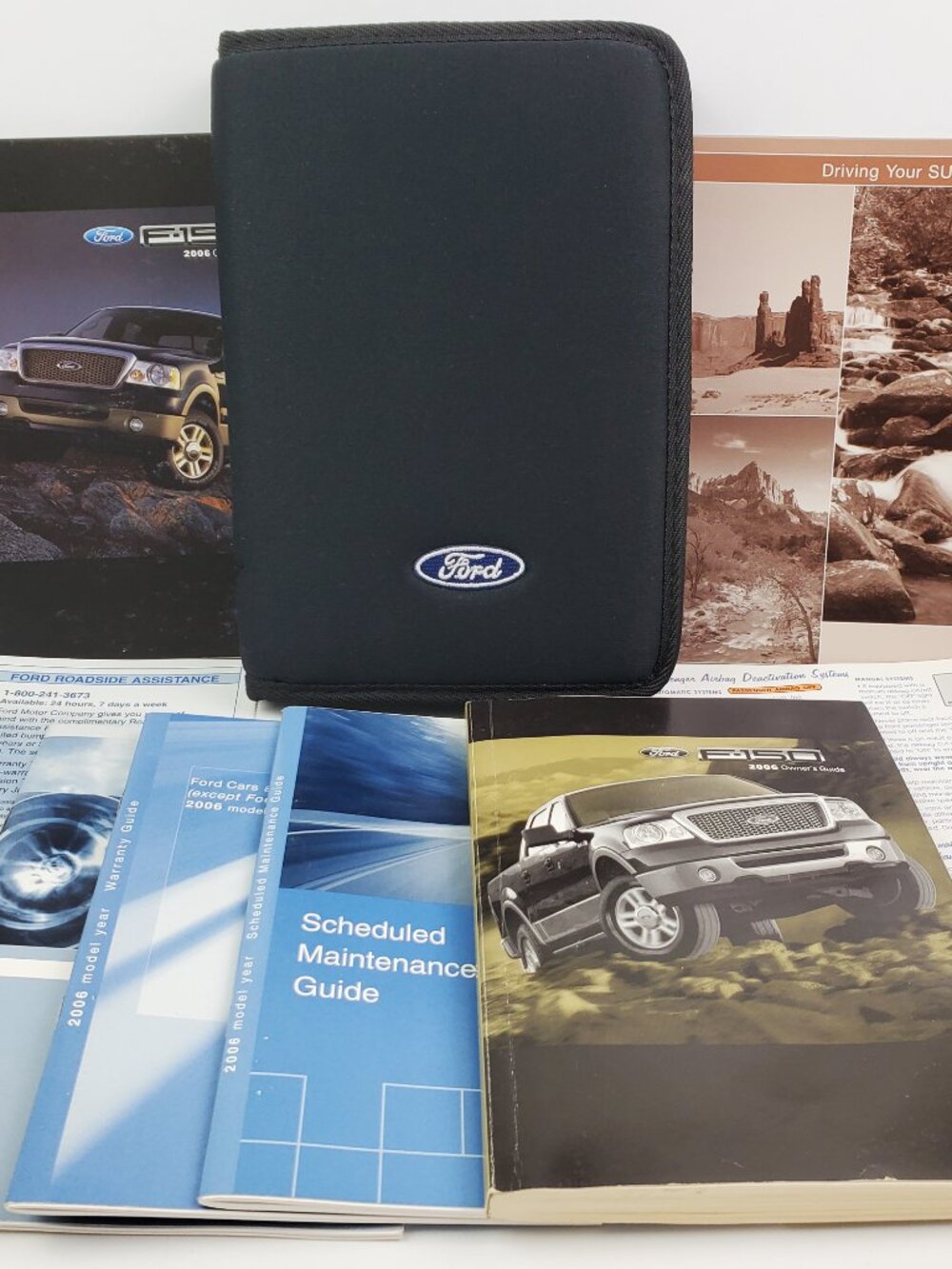 Ford F-150 2006 Owner's Manual Zippered Pouch Case OEM Booklets Materials